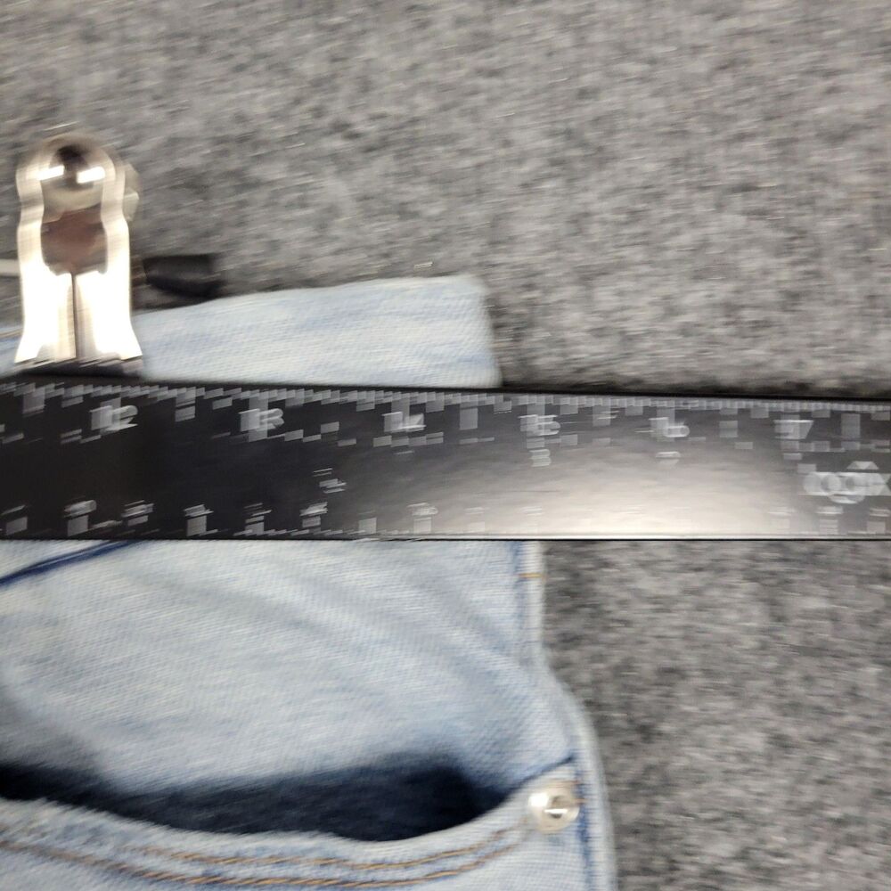 GOOD AMERICAN Good Curve Crossover Skinny Stretch Denim Blue Jeans SIZE 8 / 29 - Picture 12 of 14